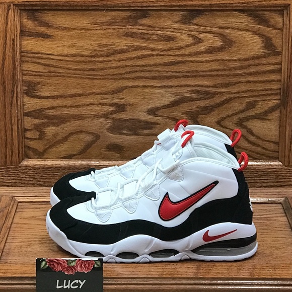Nike Air Max Up Tempo '95 White Red Black - Picture 2 of 8